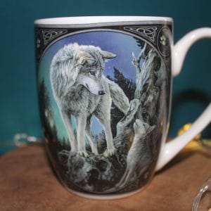 Mug Loup et louveteau