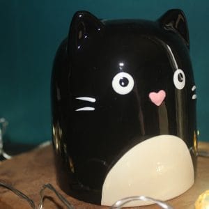 Mug retournable motif Chat noir