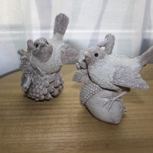 Ensemble de 2 oiseaux
