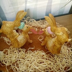 Famille Mamans Lapins et leurs bébés