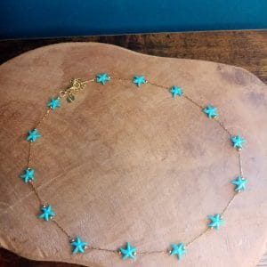 Collier Turquoise Etoile de Mer