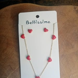 Parure Petits Coeurs