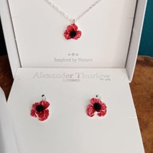 Parure Coquelicot